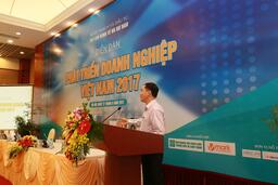 Diễn đàn "Phát triển doanh nghiệp Việt Nam 2017"