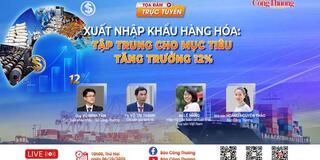 Tọa đàm “Xuất nhập khẩu hàng hóa: Tập trung cho mục tiêu tăng trưởng 12%”