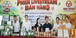 Xã Hoằng Tiến đưa sản phẩm OCOP lên nền tảng số