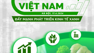 Diễn đàn doanh nghiệp Việt Nam: đẩy mạnh phát triển kinh tế xanh