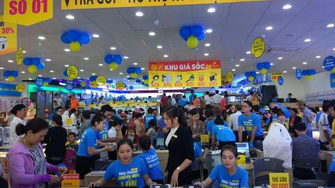 Siêu thị điện máy đầu tiên tại Phú Quốc doanh thu 5 tỷ ngày đầu tiên