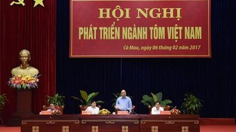 Thủ tướng: Ngành tôm "đừng vì phát triển mà phá nhau không lành mạnh"