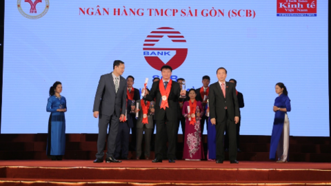 SCB nhận giải Thương hiệu mạnh