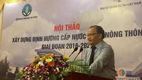 Đến 2020, 95% dân số sẽ được sử dụng nước hợp vệ sinh