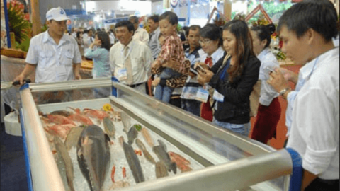 Triển lãm thủy sản Vietfish 2017 quy tụ hơn 200 doanh nghiệp tham gia