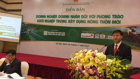 Doanh nghiệp phải là đầu tàu trong phát triển nông thôn mới