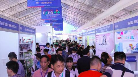 Vietnam Expo 2018 quy tụ nhiều doanh nghiệp lớn trong và ngoài nước