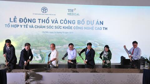 Tập đoàn TH động thổ bệnh viện với quy mô 1.000 giường bệnh
