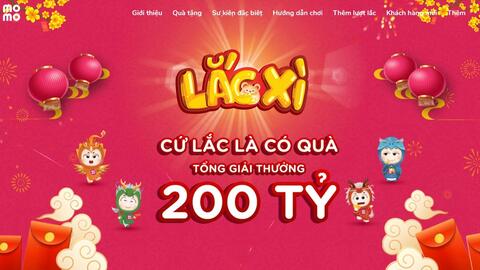 Lắc Xì 2020 giúp Momo đặt lượt tương tác “khủng”
