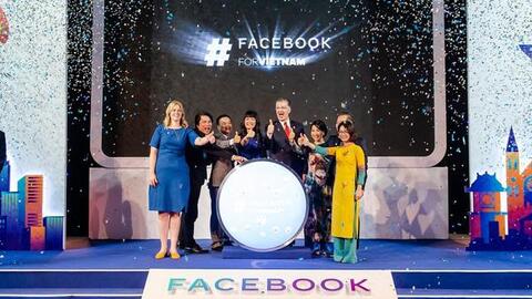 Facebook công bố hỗ trợ Việt Nam sớm trở thành 'quốc gia số'