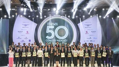 Forbes Việt Nam công bố 50 công ty niêm yết tốt nhất