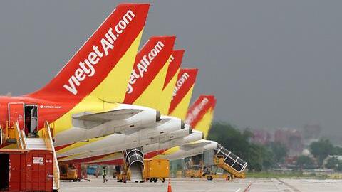 Vietjet khai thác trở lại đường bay nội địa Thái Lan