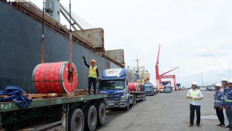 50.000 tấn thép xuất khẩu sau COVID-19 từ cảng của 'Bầu Thắng'