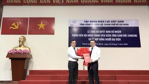 Tổng công ty Điện lực TP.HCM có tổng giám đốc mới