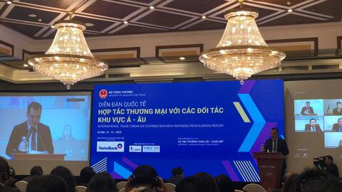 Diễn đàn quốc tế: Hợp tác thương mại với các đối tác khu vực Á - Âu