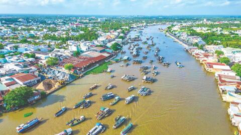 Nâng cấp vận tải thủy nội địa: Bước ngoặt chiến lược hướng tới hệ thống logistics xanh và hiện đại