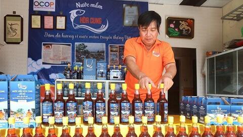 Phường ven đô xây dựng được 11 sản phẩm OCOP 3 sao