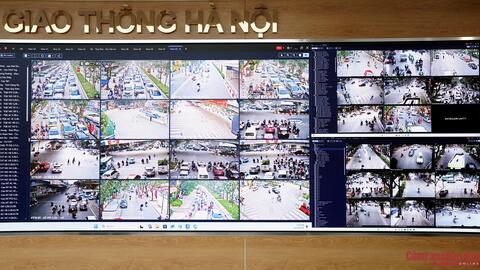 Camera AI - “mắt thần” siết chặt kỷ cương giao thông và trật tự đô thị ở Thủ đô