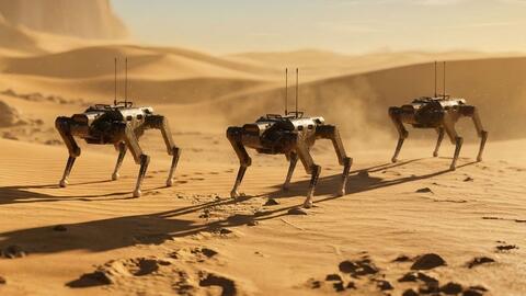 Robot AI tự hành thay con người thực hiện nhiệm vụ nguy hiểm