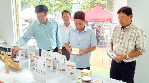 Tri Tôn giới thiệu hơn 50 sản phẩm OCOP và đặc sản vùng Bảy Núi