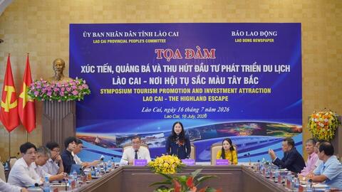 Lào Cai công bố bộ nhận diện thương hiệu du lịch mới