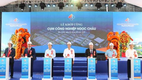 Bắc Ninh khởi công cụm công nghiệp gần 1.000 tỷ đồng
