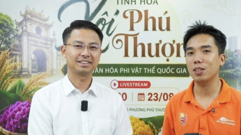 Sản phẩm OCOP Hà Nội tìm thị trường qua livestream