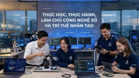 Thực học, thực hành, làm chủ công nghệ số và trí tuệ nhân tạo