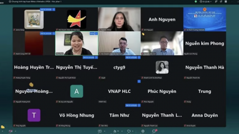 Meta hỗ trợ doanh nhân trẻ Việt Nam ứng dụng công nghệ số và AI