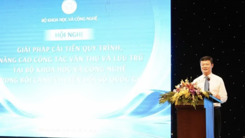 Bộ Khoa học và Công nghệ chuyển đổi số công tác văn thư, lưu trữ: Từ “quản lý tài liệu” sang “quản trị dữ liệu”