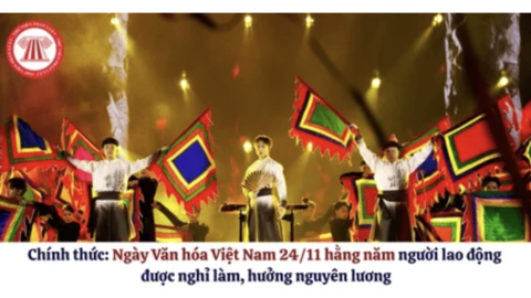 Để “Ngày Văn hóa Việt Nam - 24/11” trở thành thương hiệu văn hóa quốc gia