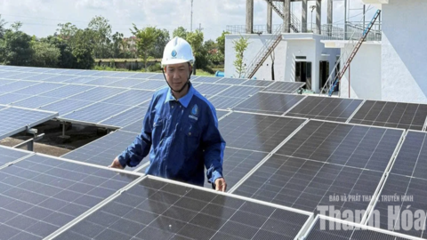 Năng lượng xanh - hướng đi bền vững trong sản xuất nước sạch