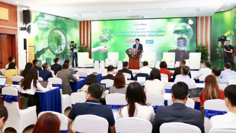 Phát triển thị trường các-bon, giảm áp lực lên tín dụng xanh