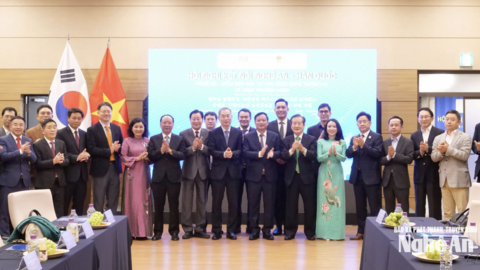 Nghệ An thúc đẩy hợp tác Hàn Quốc trong các ngành công nghệ xanh, năng lượng sạch