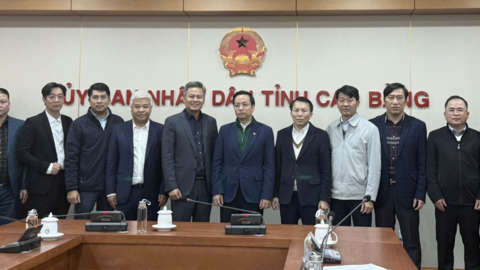 Chủ tịch UBND tỉnh Lê Hải Hòa làm việc với Công ty Cổ phần Tập đoàn BMK về đầu tư xây dựng các khu công nghiệp