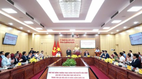 Trung tâm lọc hóa dầu và năng lượng Quốc gia là cơ hội lớn của Quảng Ngãi