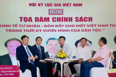 Tọa đàm chính sách  “Phát triển kinh tế tư nhân – Đòn bẩy cho một Việt Nam thịnh vượng trong thời kỳ vươn mình của dân tộc”