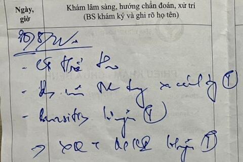 Các bệnh viện trên cả nước phải kê đơn thuốc điện tử trước 1.10