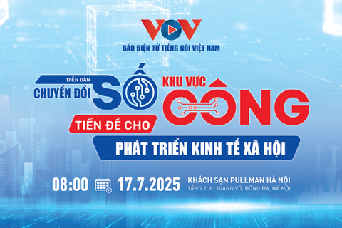 Diễn đàn chuyển đổi số khu vực công - Tiền đề phát triển kinh tế xã hội