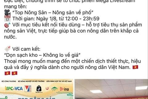 Đại sứ nông sản không dành cho người nổi tiếng nhờ thị phi