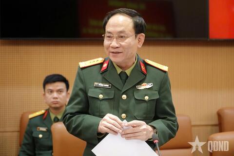 Thượng tướng Lê Huy Vịnh: Khẩn trương bảo đảm hạ tầng công nghệ cho Ban CHQS cấp xã