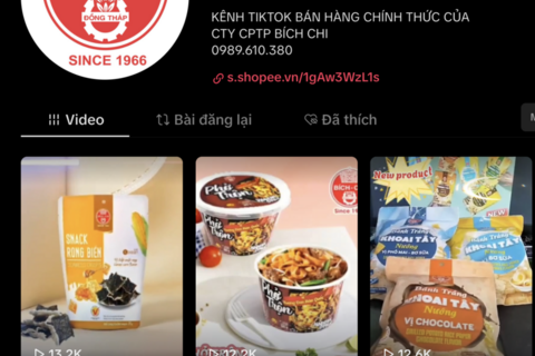 Đẩy mạnh 'chốt đơn' trên livestream, Bích Chi 'bùng nổ' doanh số