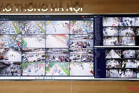 Camera AI - “mắt thần” siết chặt kỷ cương giao thông và trật tự đô thị ở Thủ đô