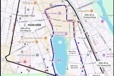 Hà Nội: 11 tuyến phố dự kiến sẽ thí điểm cấm xe máy xăng từ 1/7