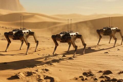 Robot AI tự hành thay con người thực hiện nhiệm vụ nguy hiểm