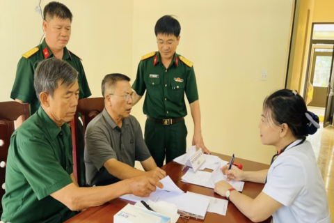 Khám bệnh, cấp thuốc miễn phí cho hơn 500 người có công, già làng, người uy tín