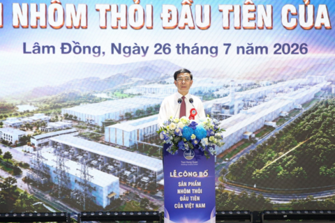 Việt Nam công bố sản phẩm nhôm thỏi đầu tiên, làm chủ công nghệ vật liệu chiến lược