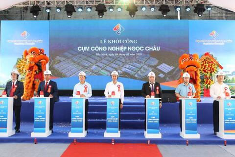 Bắc Ninh khởi công cụm công nghiệp gần 1.000 tỷ đồng