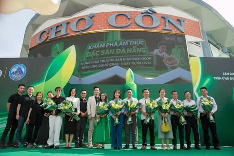 Khai trương Sàn giao dịch "OCOP - Đặc sản Đà Nẵng" và triển khai "Chợ Cồn chuyển đổi số"