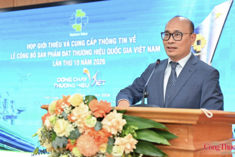 499 sản phẩm của 227 doanh nghiệp đạt Thương hiệu quốc gia Việt Nam năm 2026